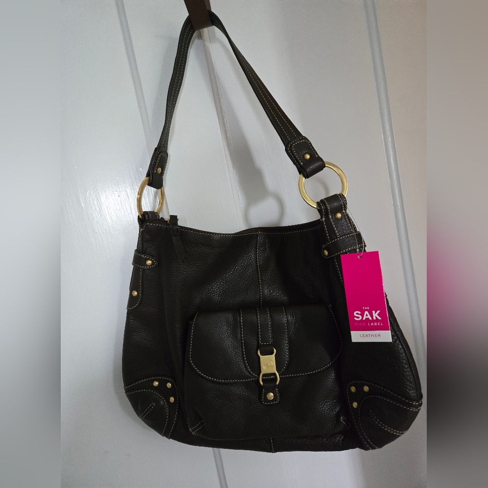 BNWTS  Brown leather  The Sak purse